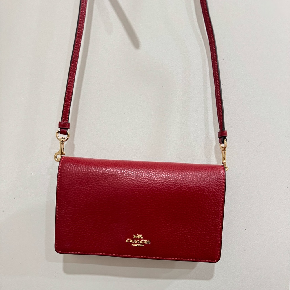 Coach Shoulder Wallet Bag Pouch Accessory Case with Cardholder